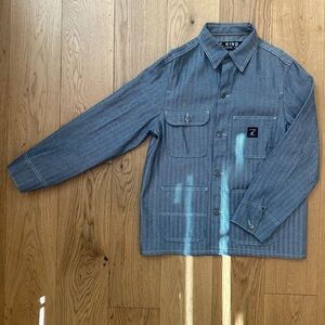 L.C. King Fisher Stripe Chore Coat